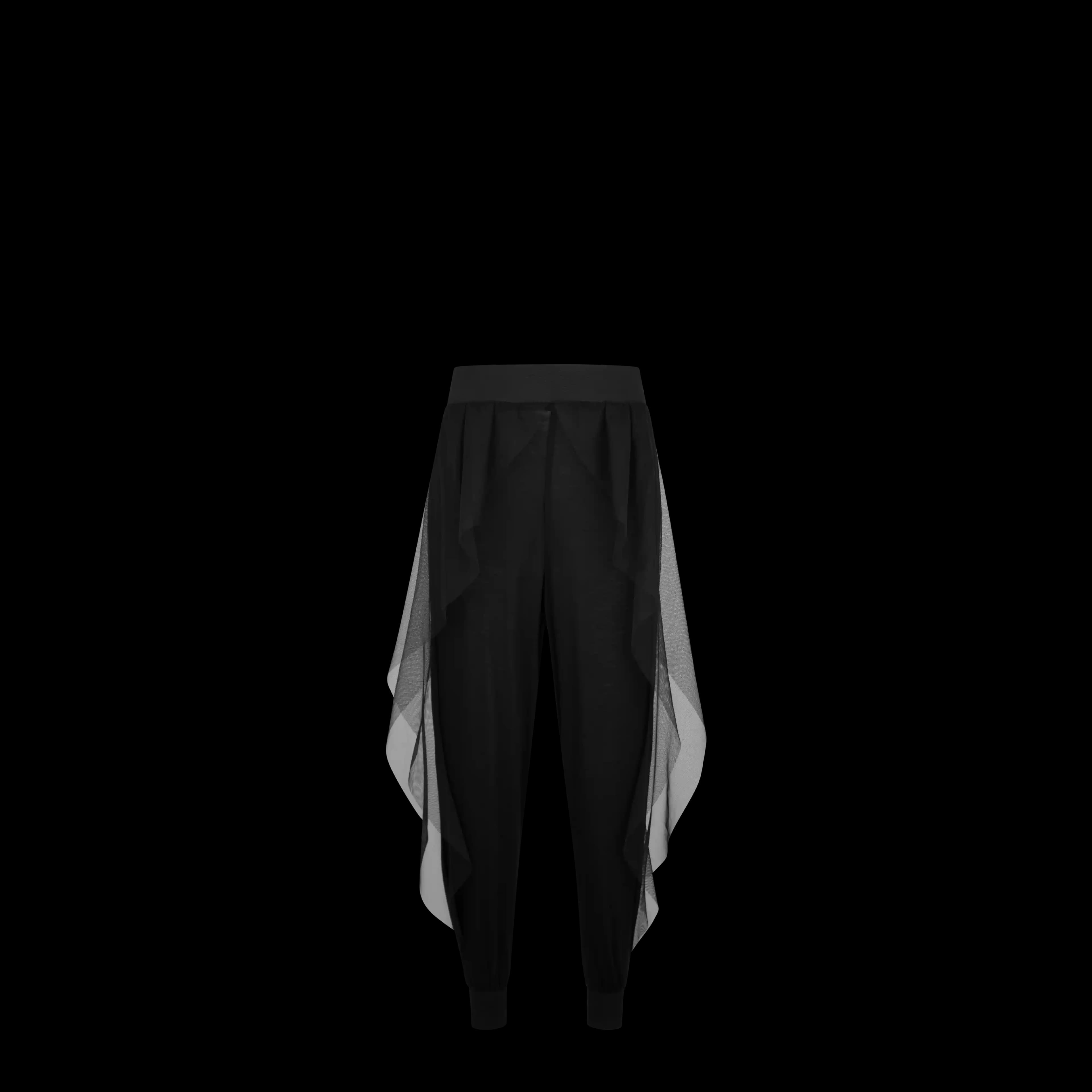 MANTAH Black Tulle