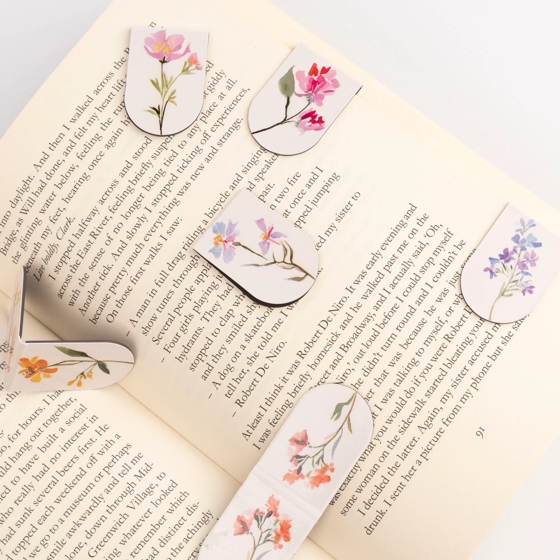 Freshly Picked – Six Piece Magnetic Bookmark Set