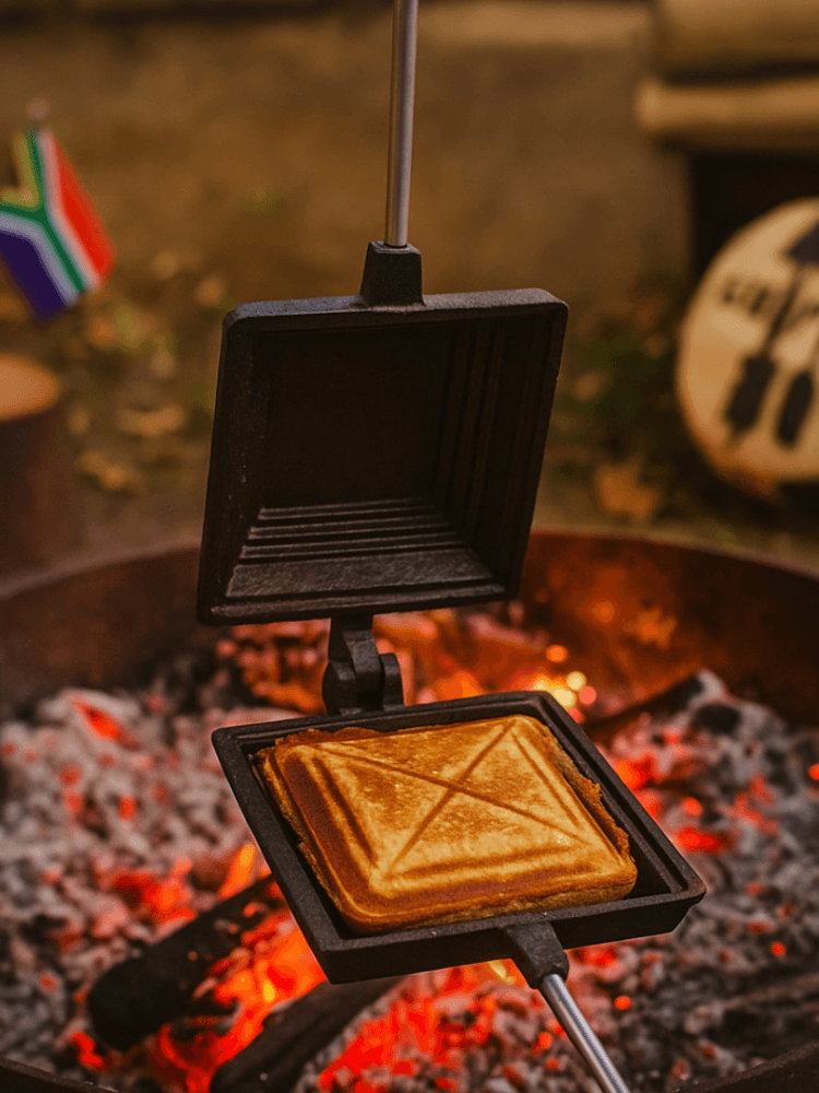 BraaiPlank™ Braai Jaffle (Cast Iron Single Snackwich maker)