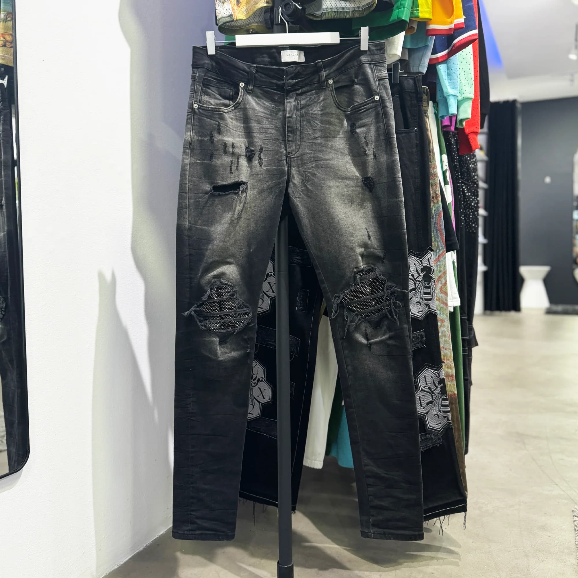 Lakenzie Distressed Skinny Denim