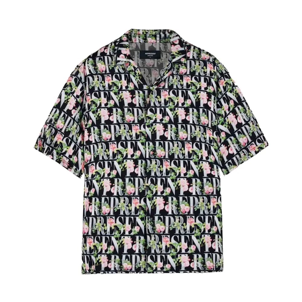 Represent Floral Shirt 'Black'