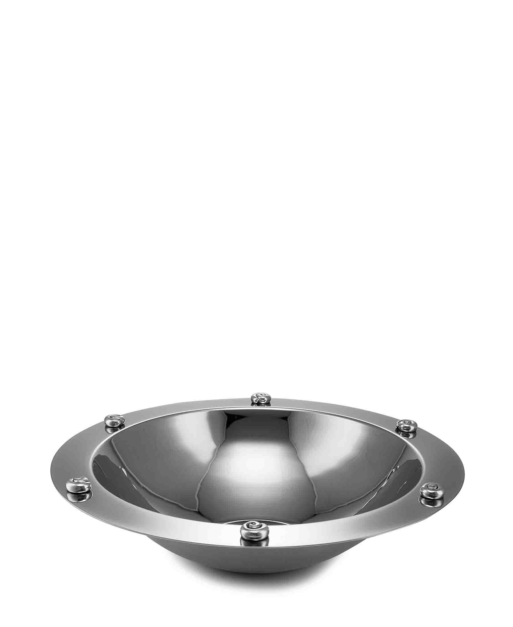 Carrol Boyes Wave Plain Fruit Bowl - Silver