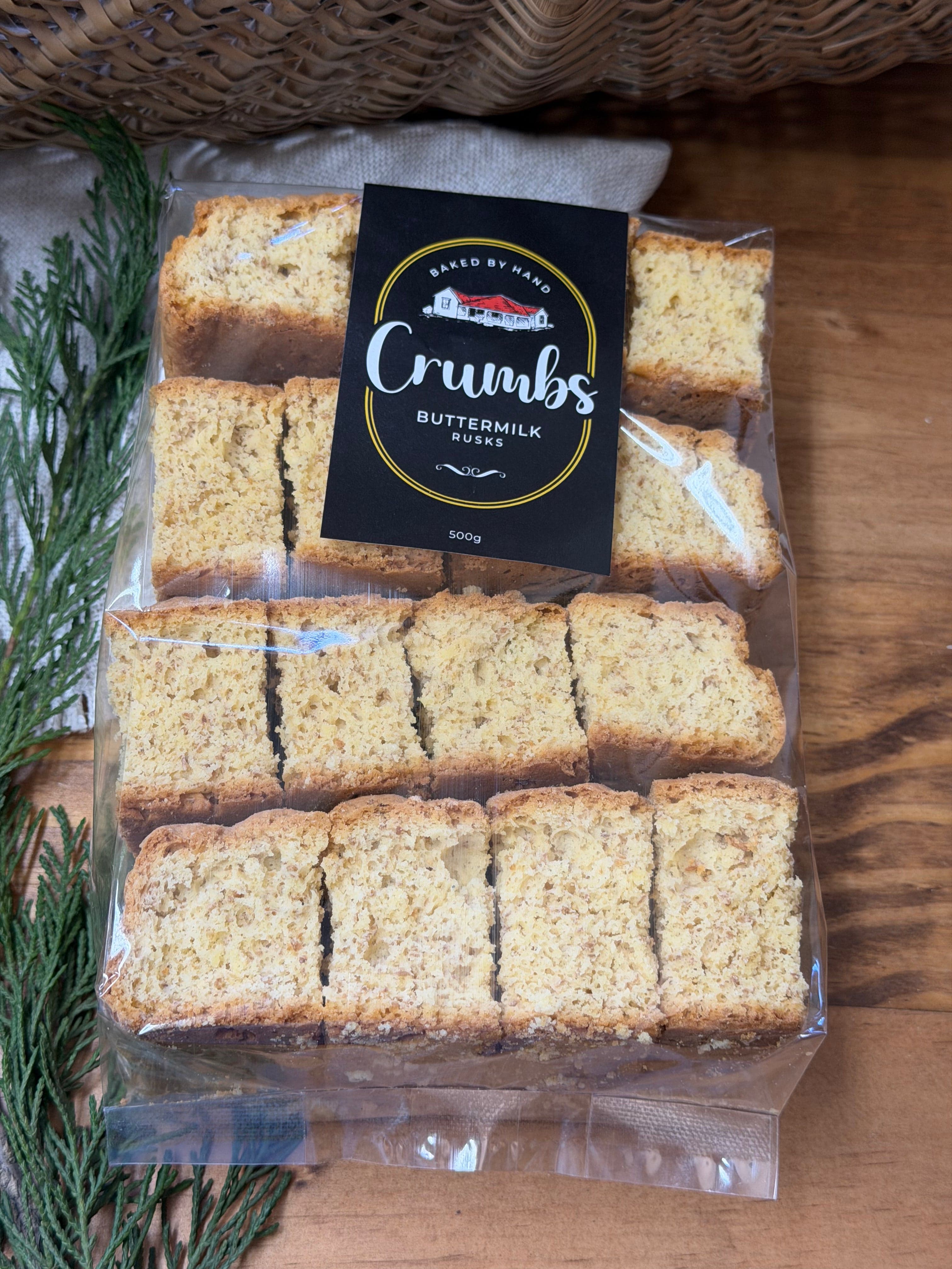 Crumbs Buttermilk Rusks - 500g