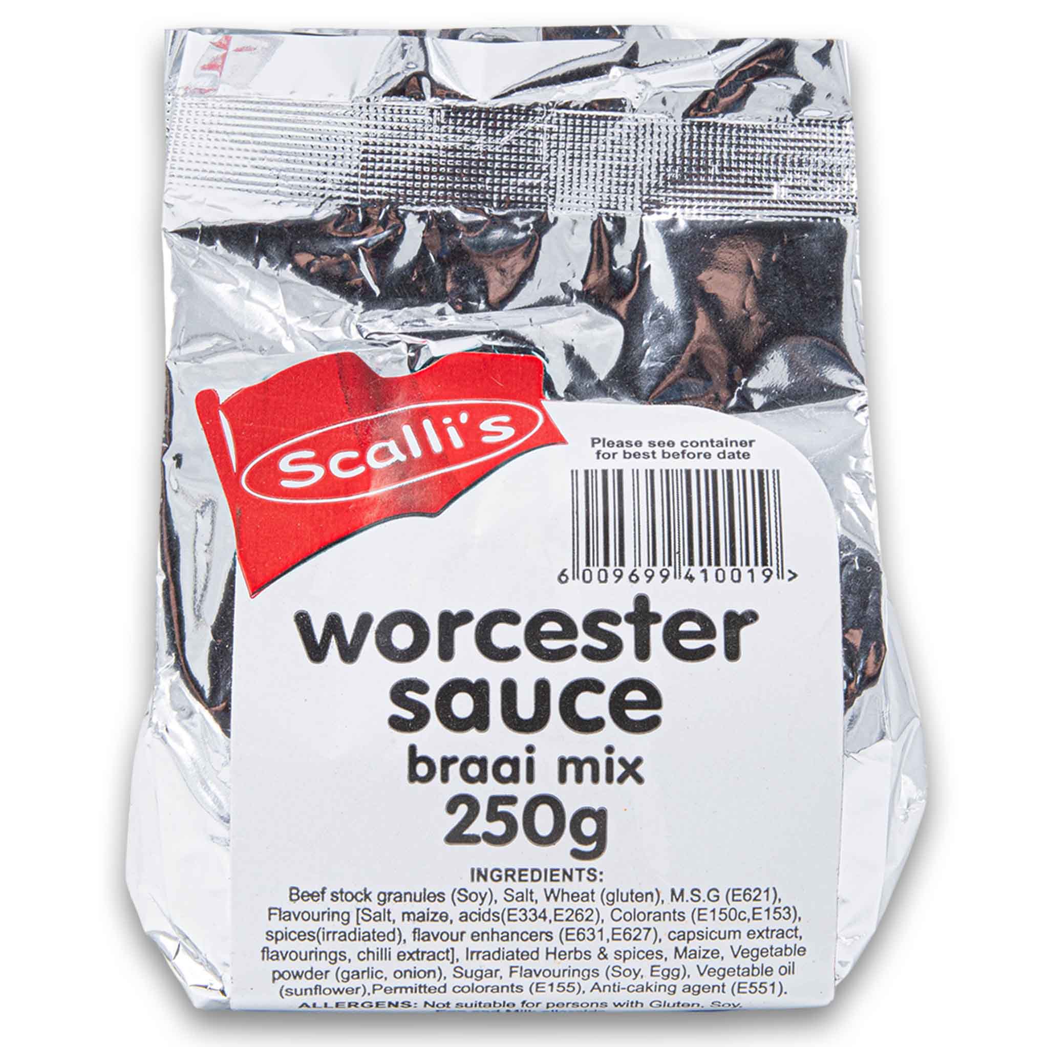 Worcester Sauce Braai Mix 250g | Bold Flavour Blend for Cooking & Braais