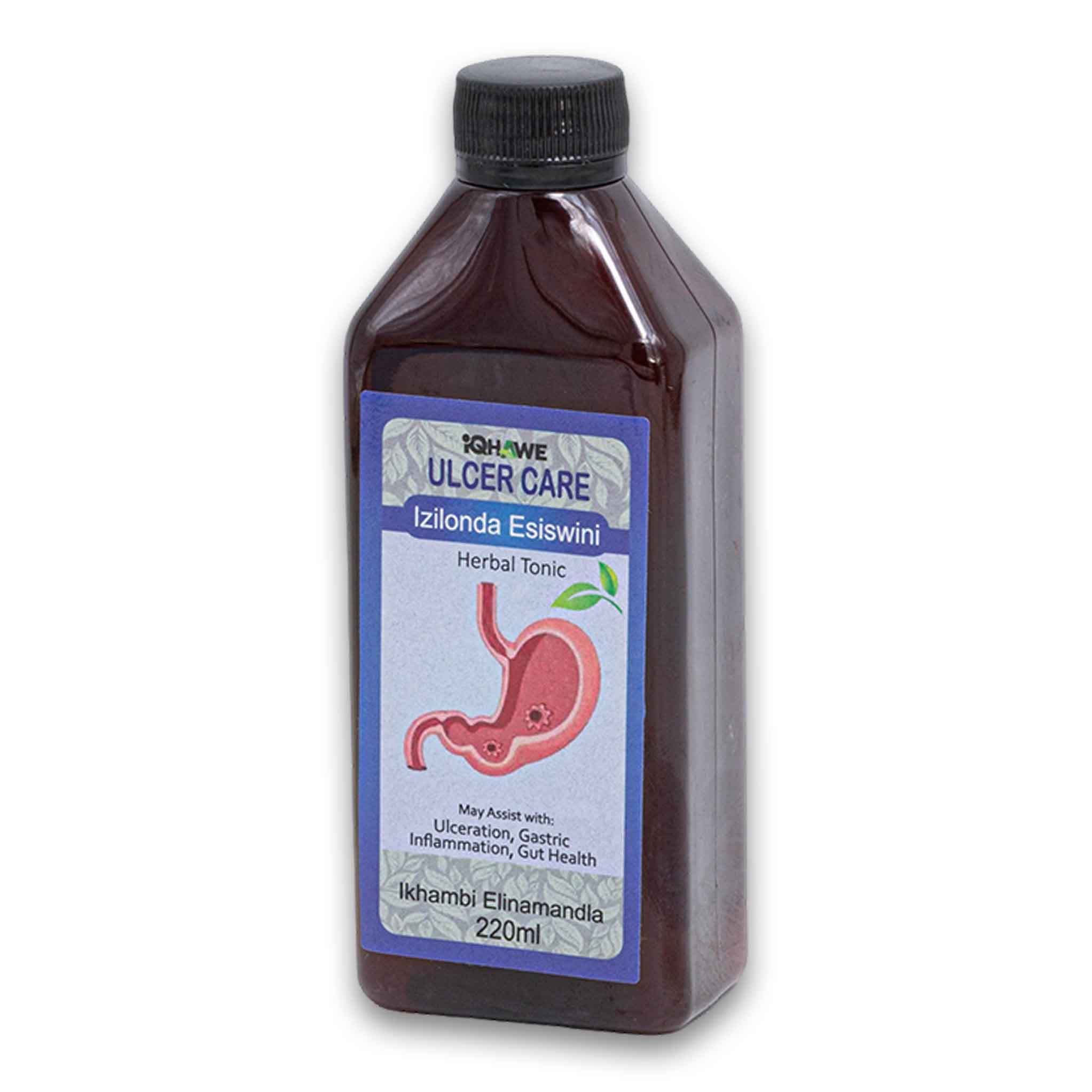 Ulcer Care Izilonda Esiswini Herbal Tonic 220ml
