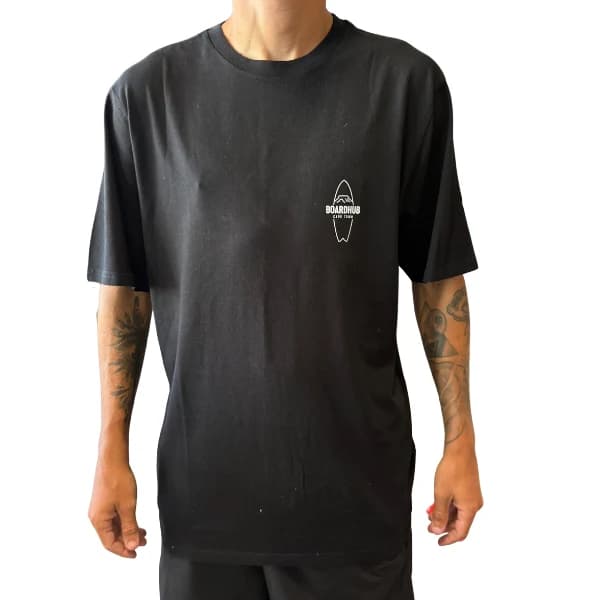 Boardhub - Surf Logo Tee (Black)