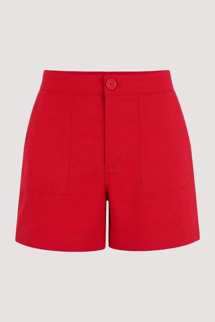 Red Summer Shorts