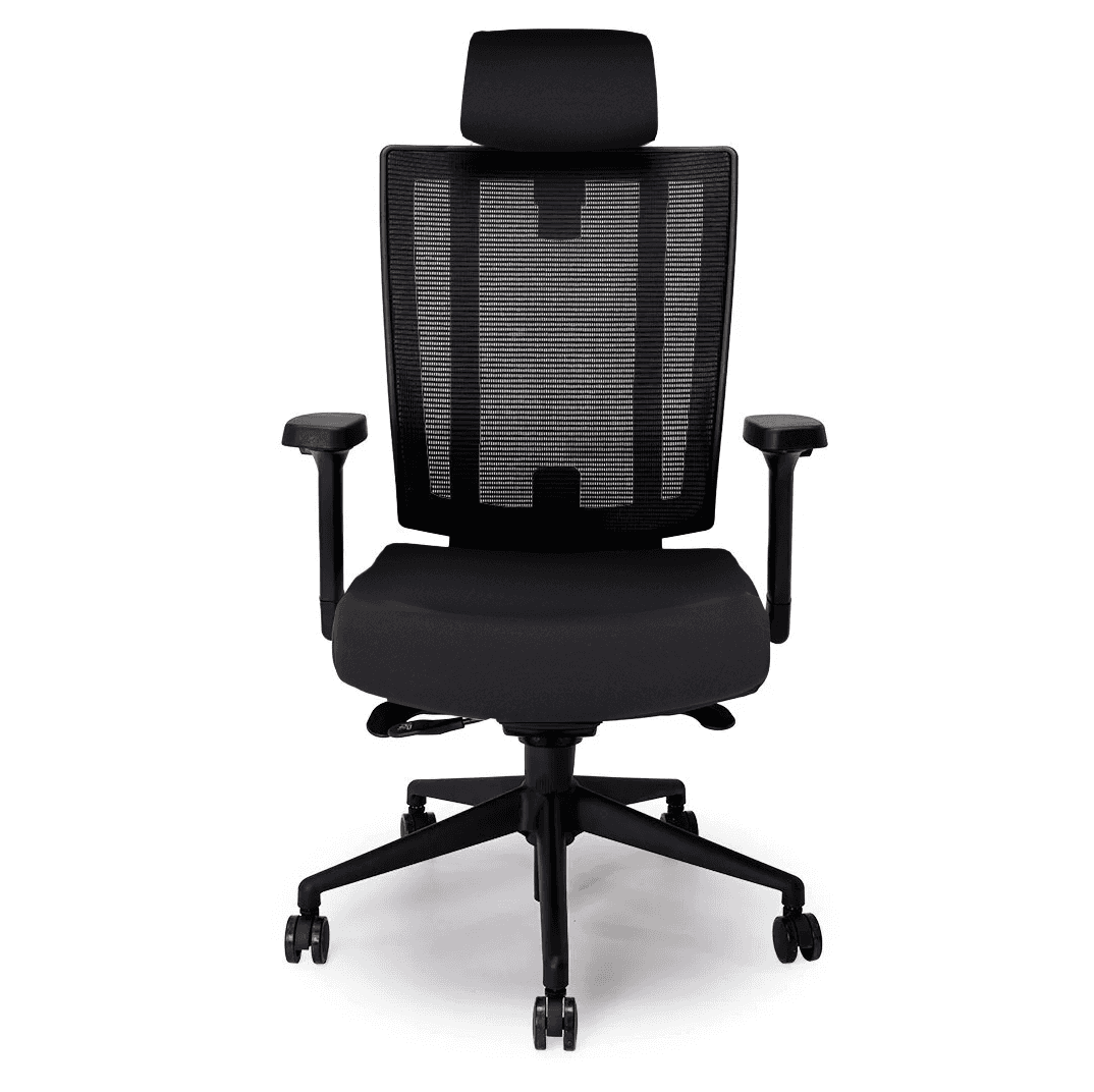 NetOne High-Back Black Office Chair
