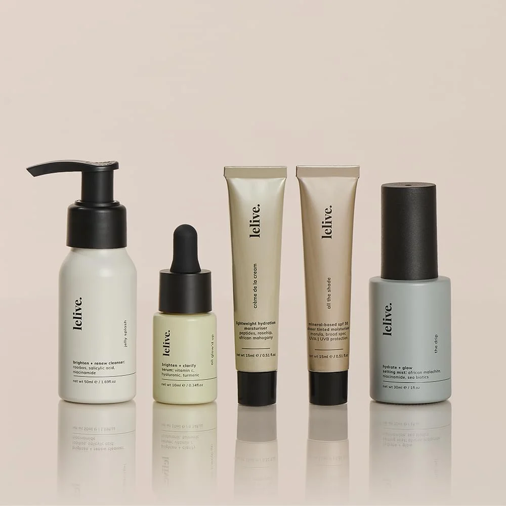 the glow kit: mini edition | 5-piece set
