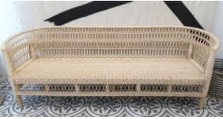 Sofa Malawian Style 4-Seater Natural