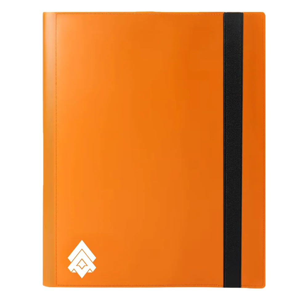 Level Up 9 Pocket Side Loading Card Binder | 360 cards | Orange