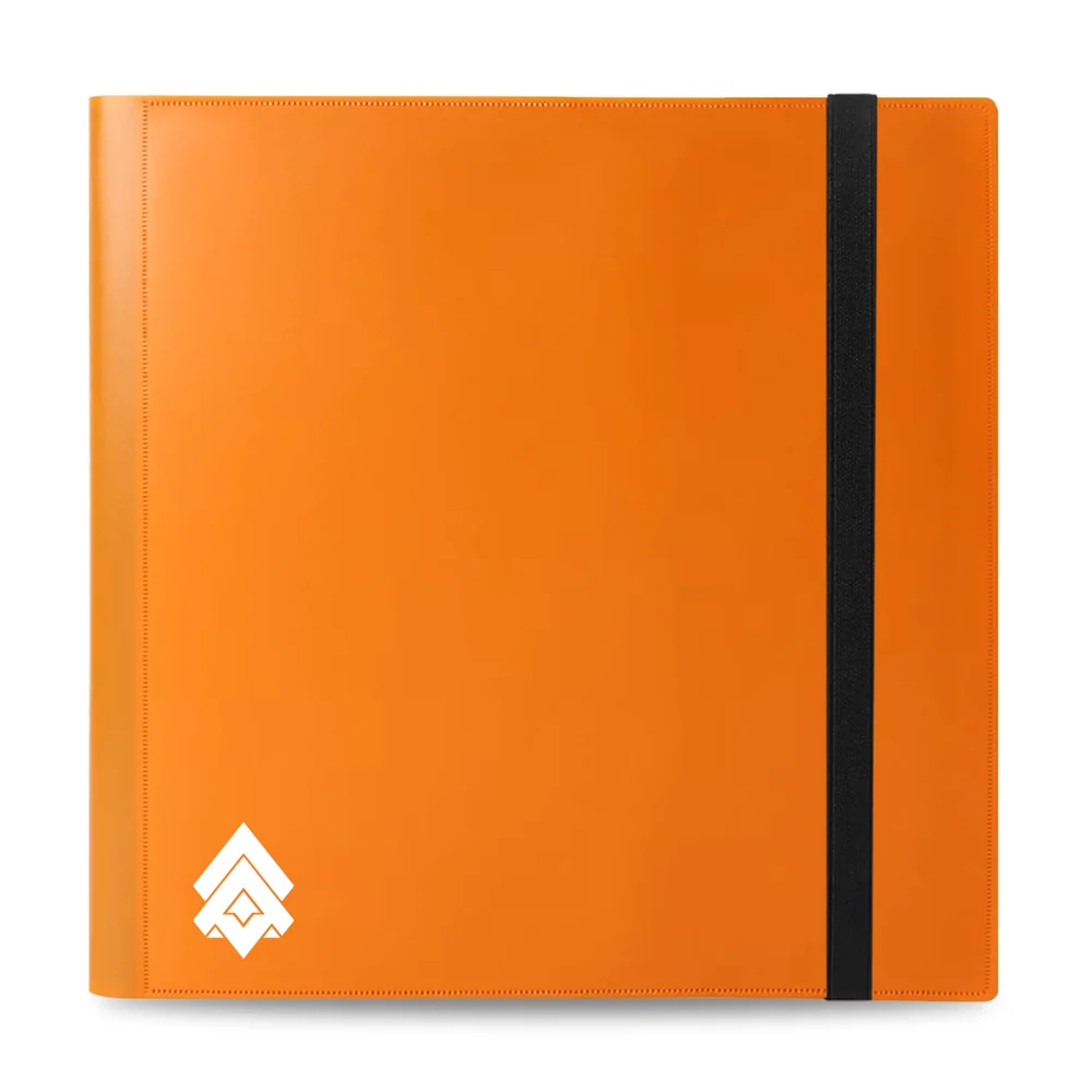 Level Up 12 Pocket Side Loading Card Binder | 480 cards | Orange