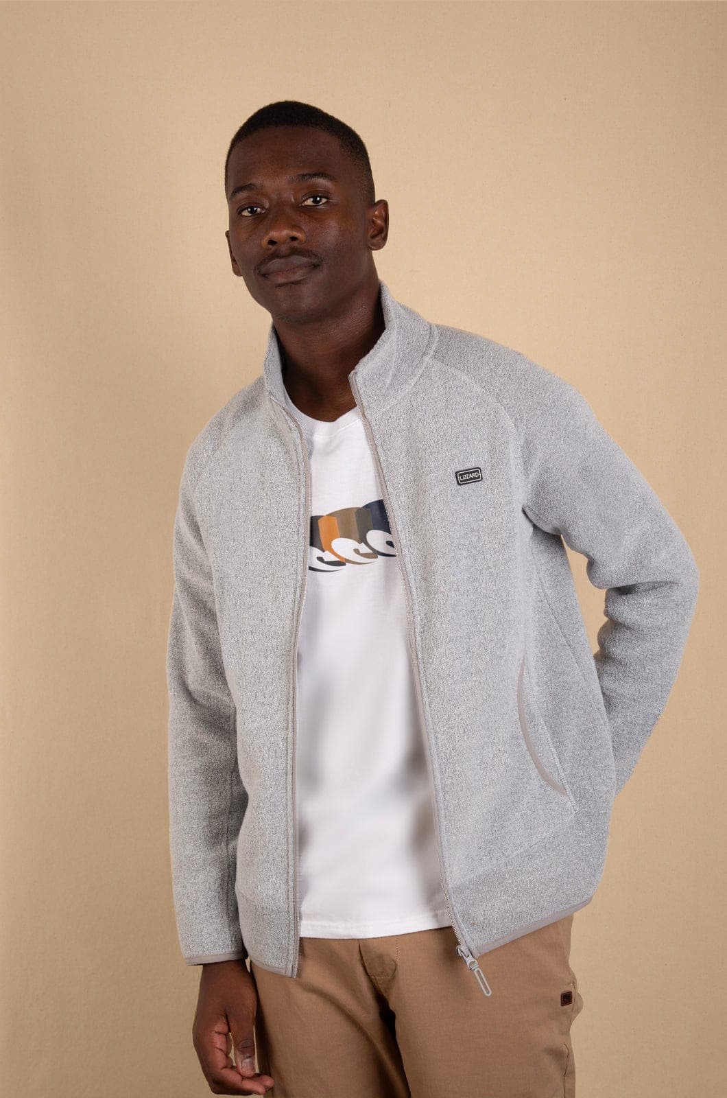 Loro -  Mens Zip Thru