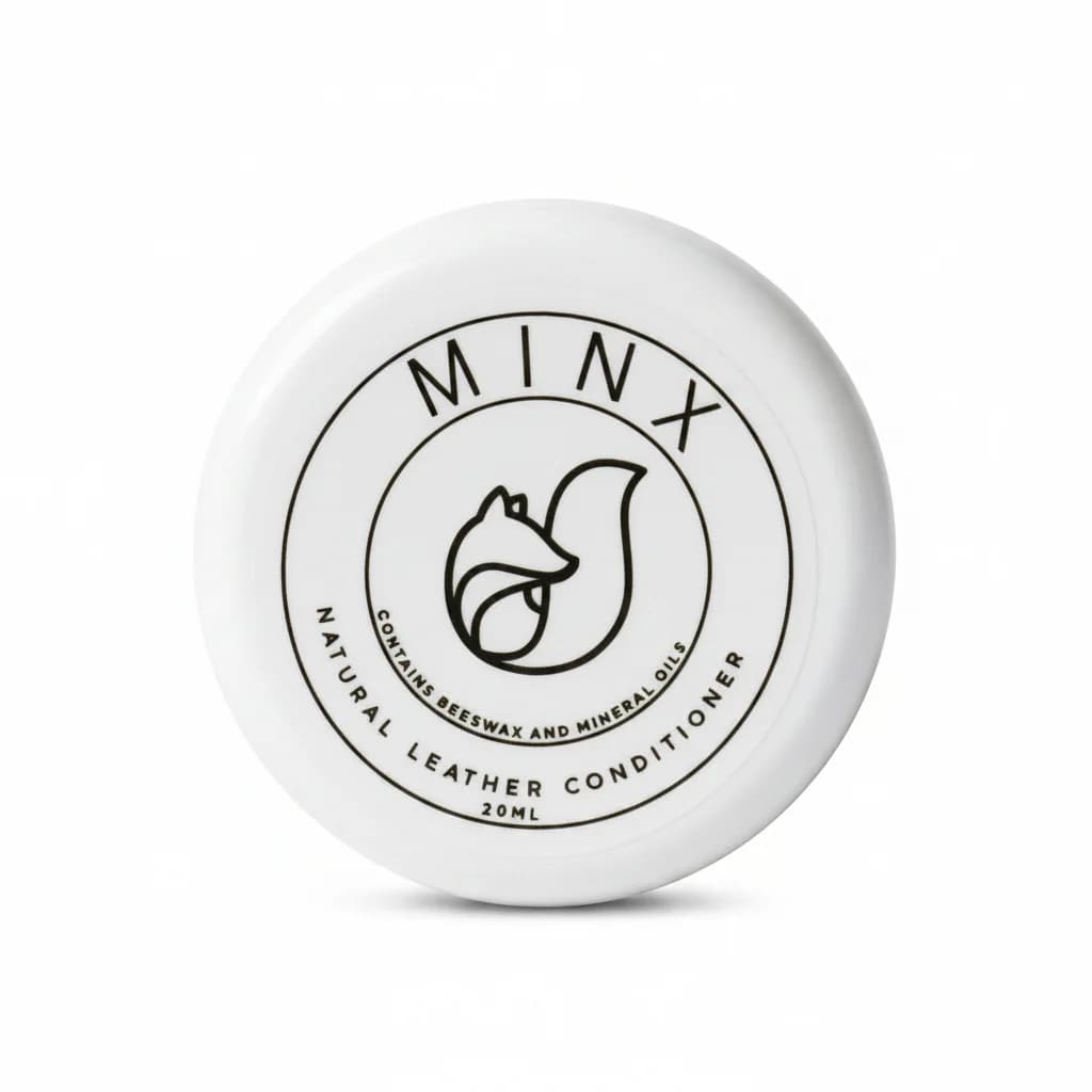 Natural Leather Care Cream Conditioner Beewax 20ml