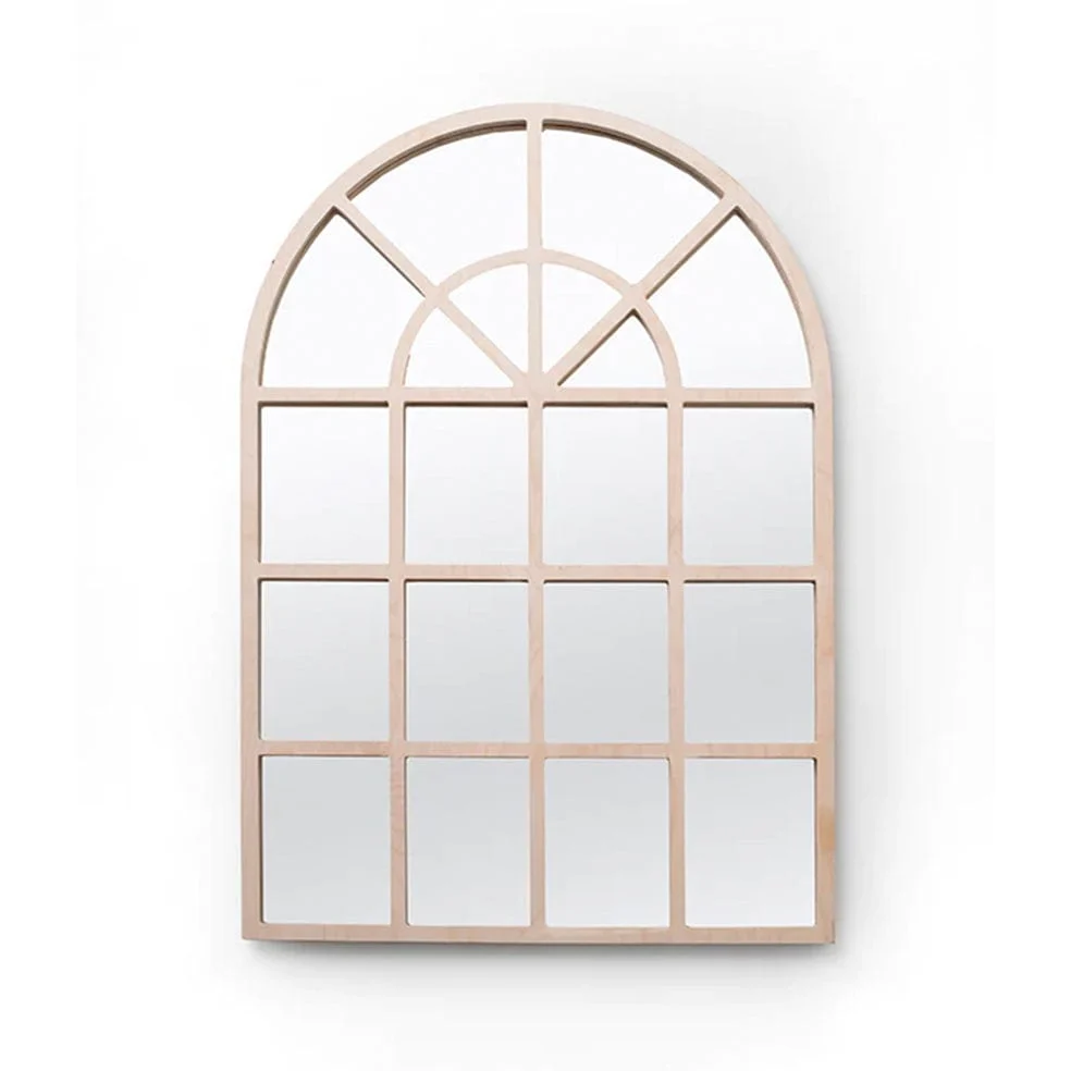 Farmhouse Wall Mirror Black | White | Natural