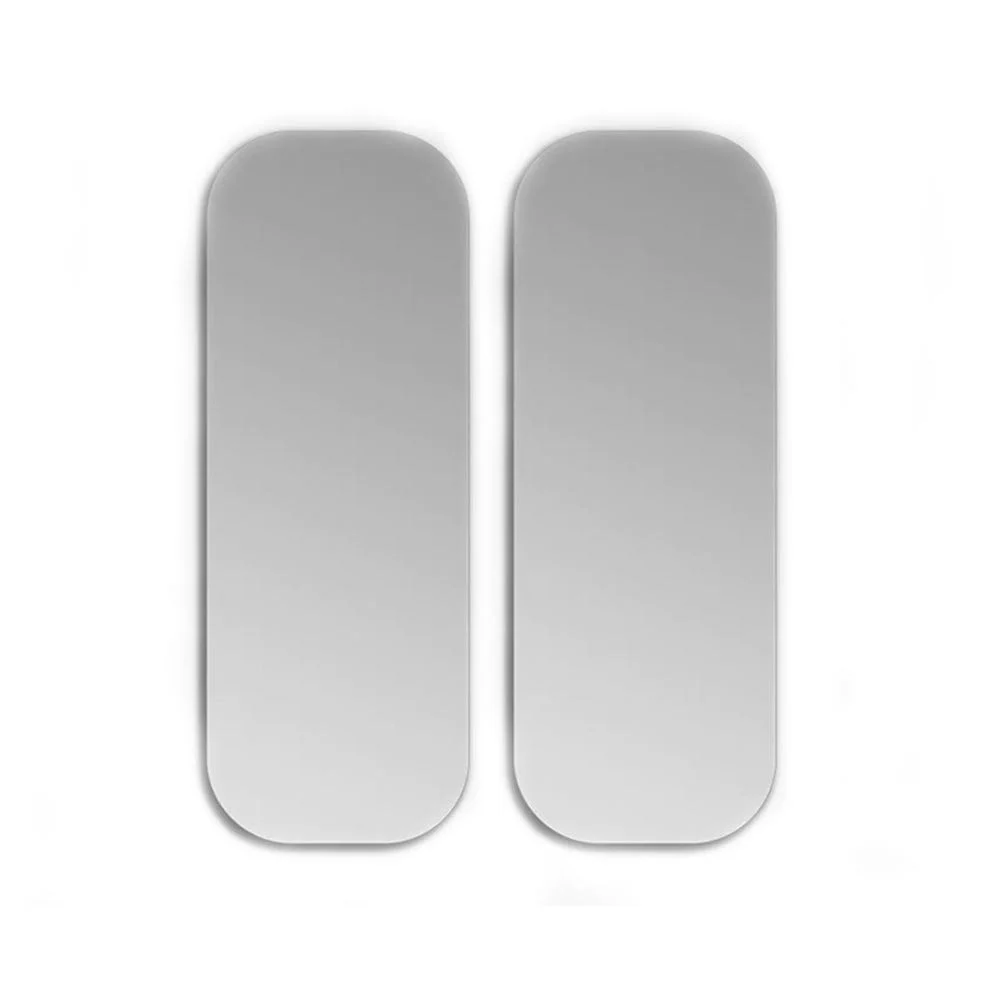 Birch Rounded Rectangle Frameless Mirror Medium | Large