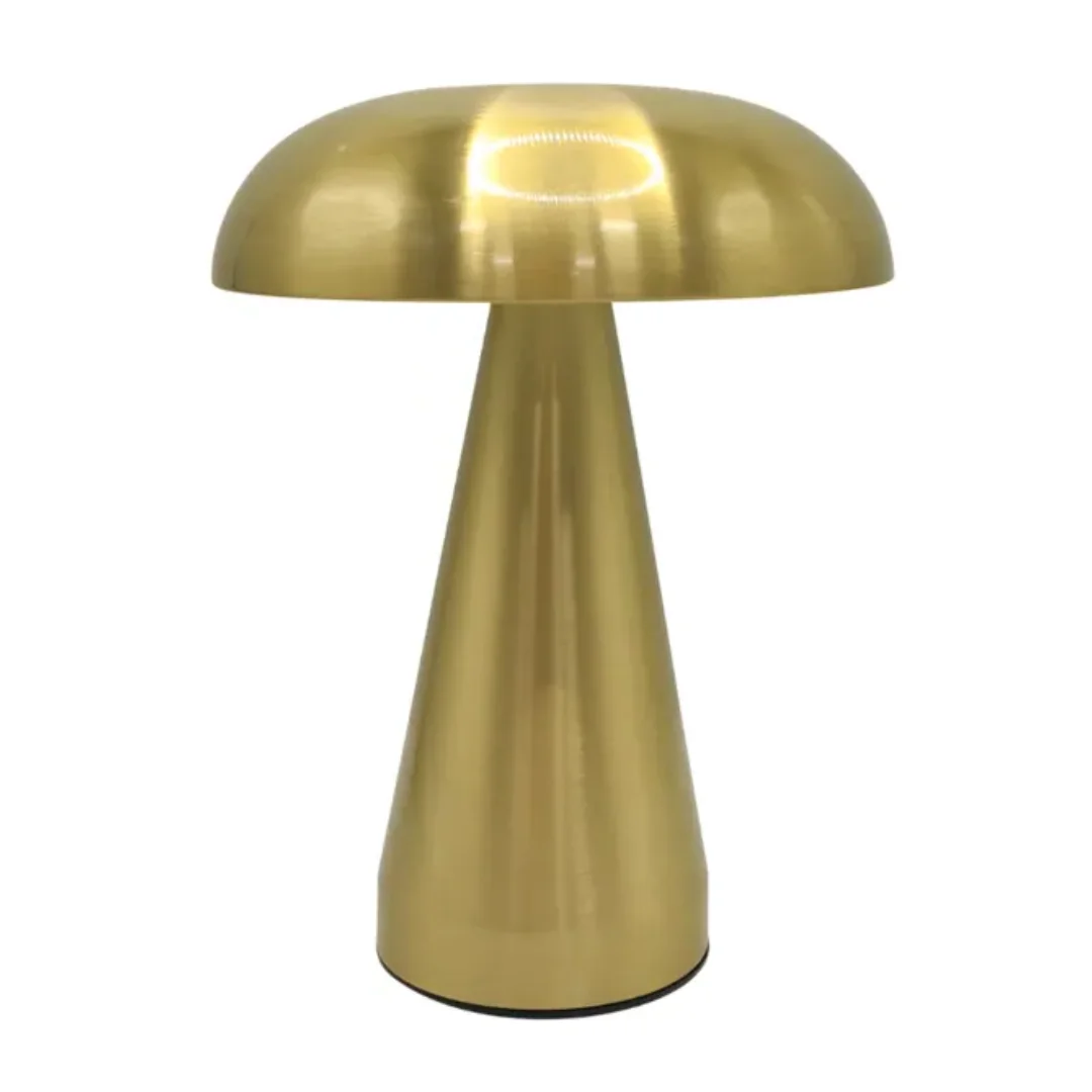 Dome Rechargeable Table Lamp Gold | Copper | Chrome