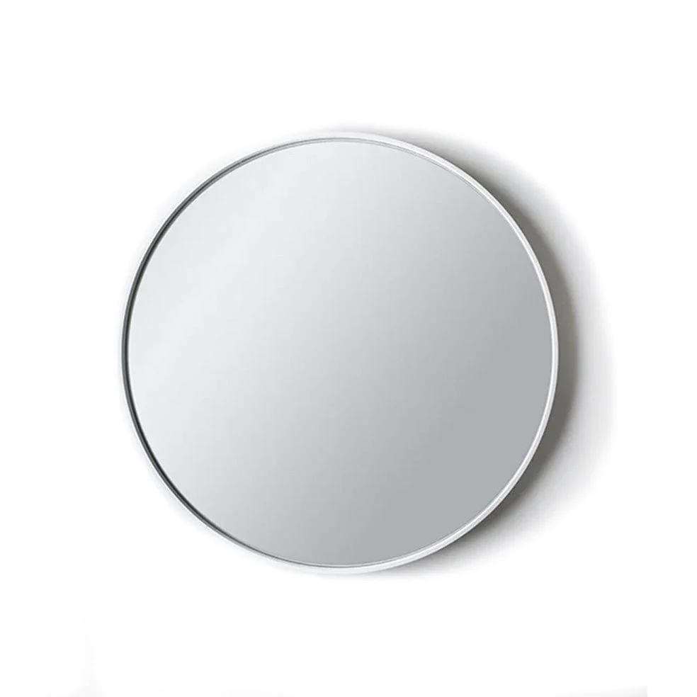 Deep Frame Round Mirror Black | White | Gold | Bronze
