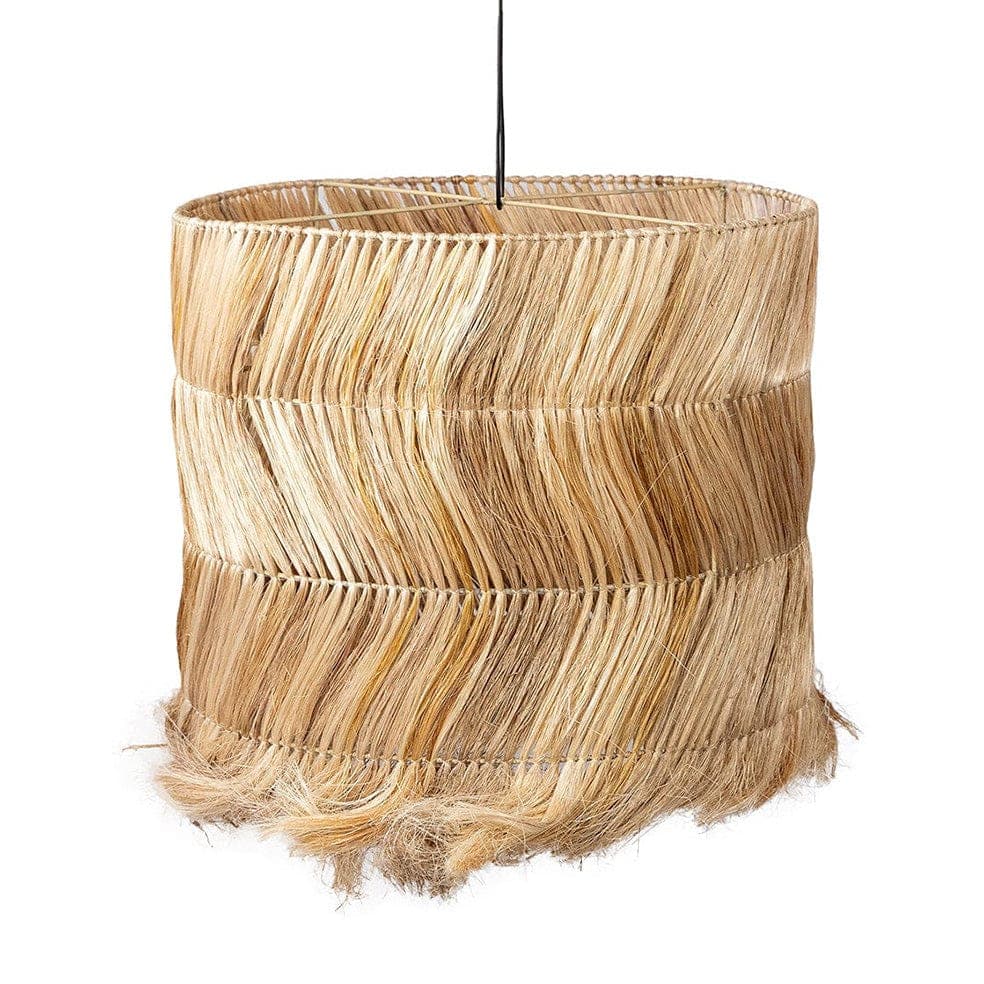 NATURAL GRASS LAMPSHADE