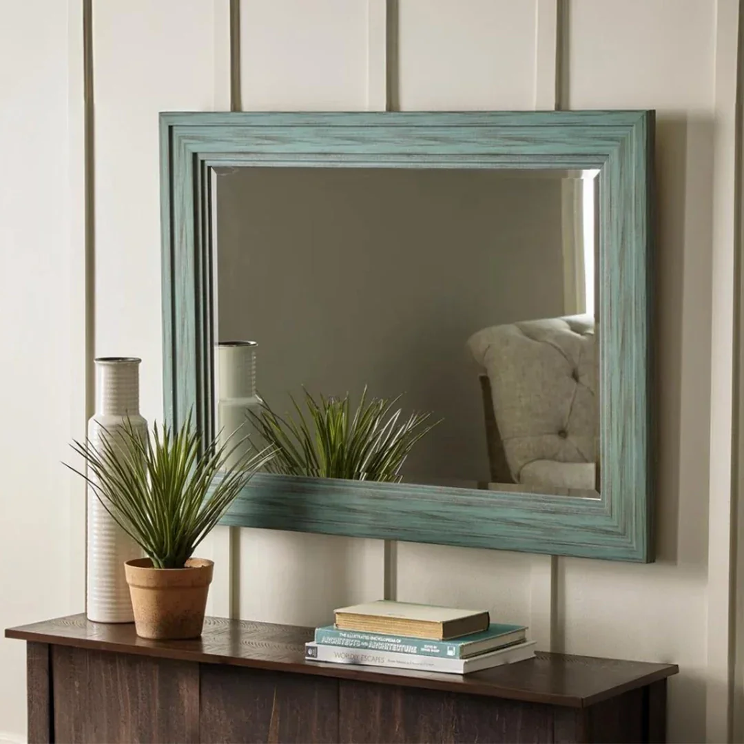 The Tide Mirror – Seafoam Green