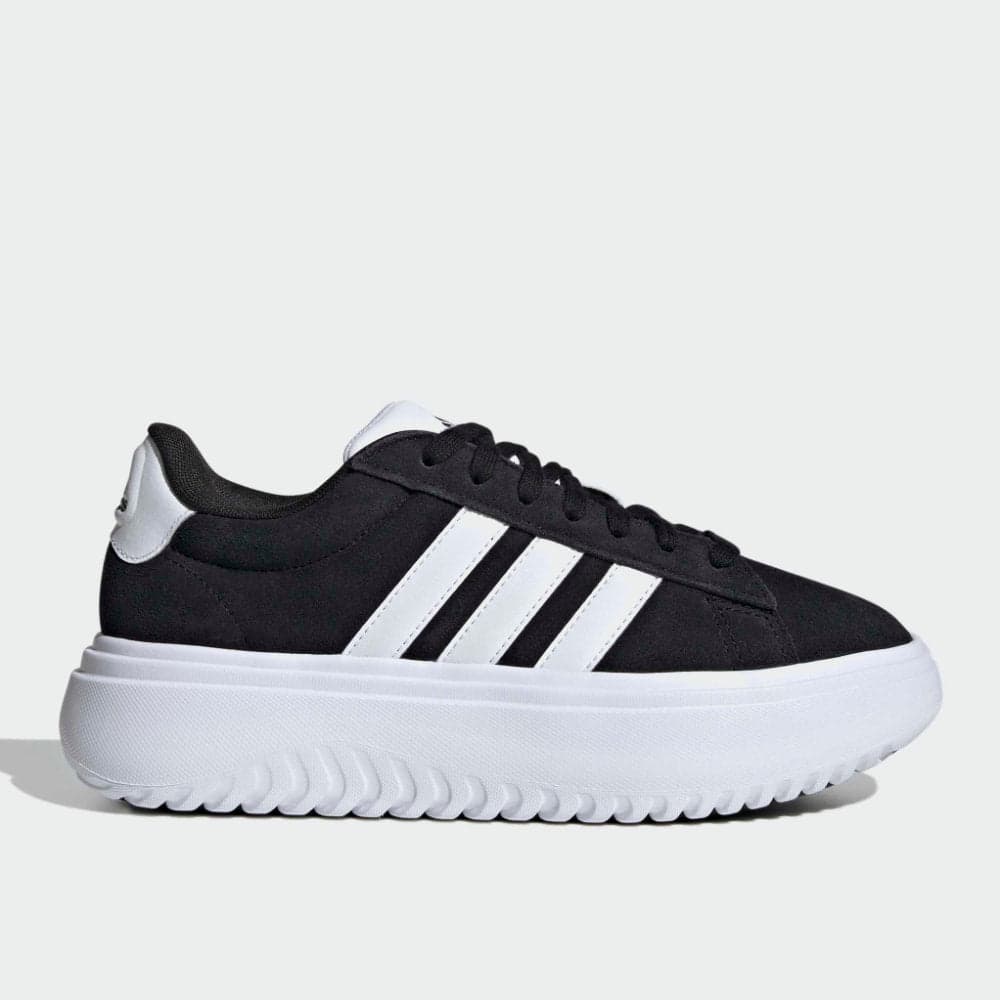 Adidas Womens Grand Court Platform Black