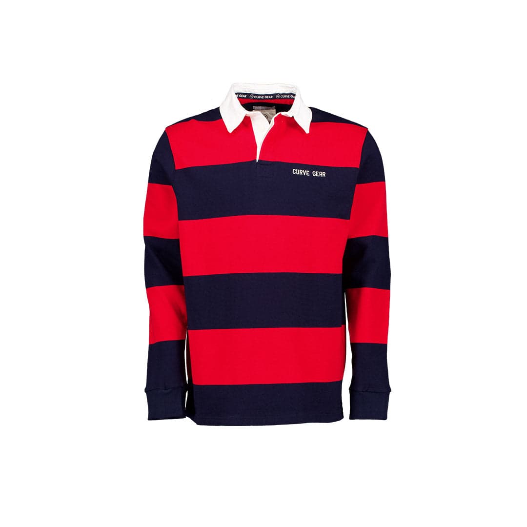 Hero Rugby Polo Red & Navy