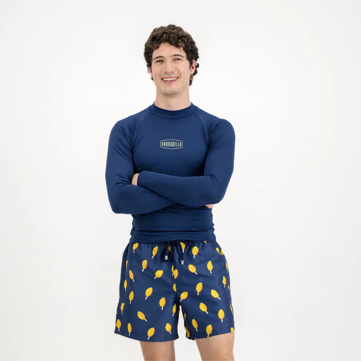 Mens Rash Vest | Plain / Navy