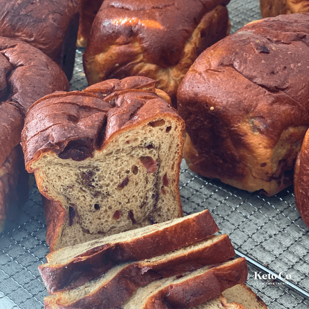 Low Carb Cranberry Cinnamon Bread | Keto Sweet Bread | Keto Co