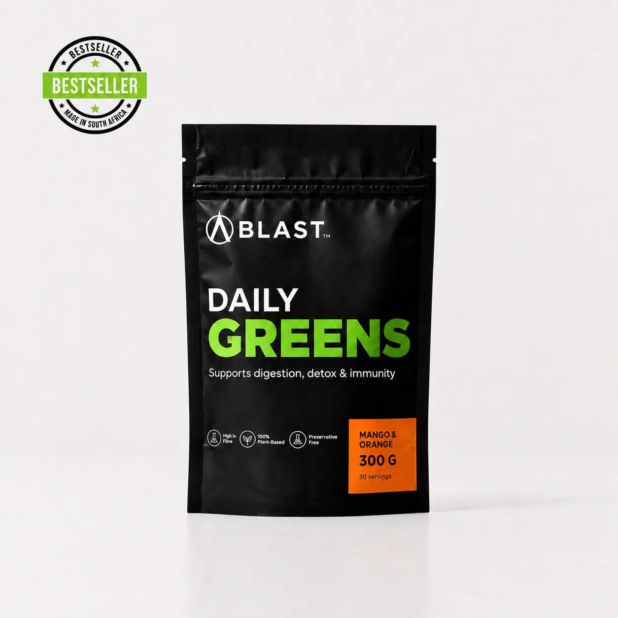 BLAST™ Daily Greens Pouch - Mango & Orange