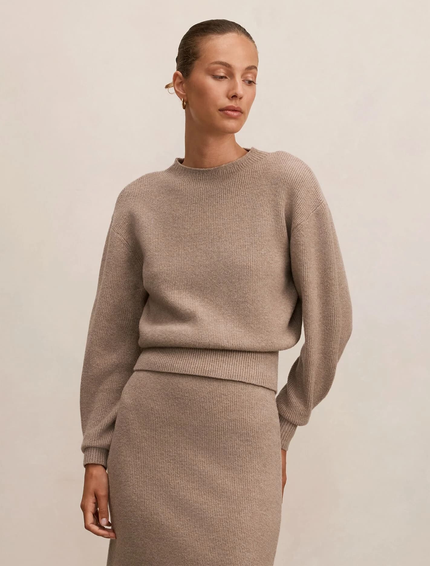 Cora Cinched Hem Knit Sweater