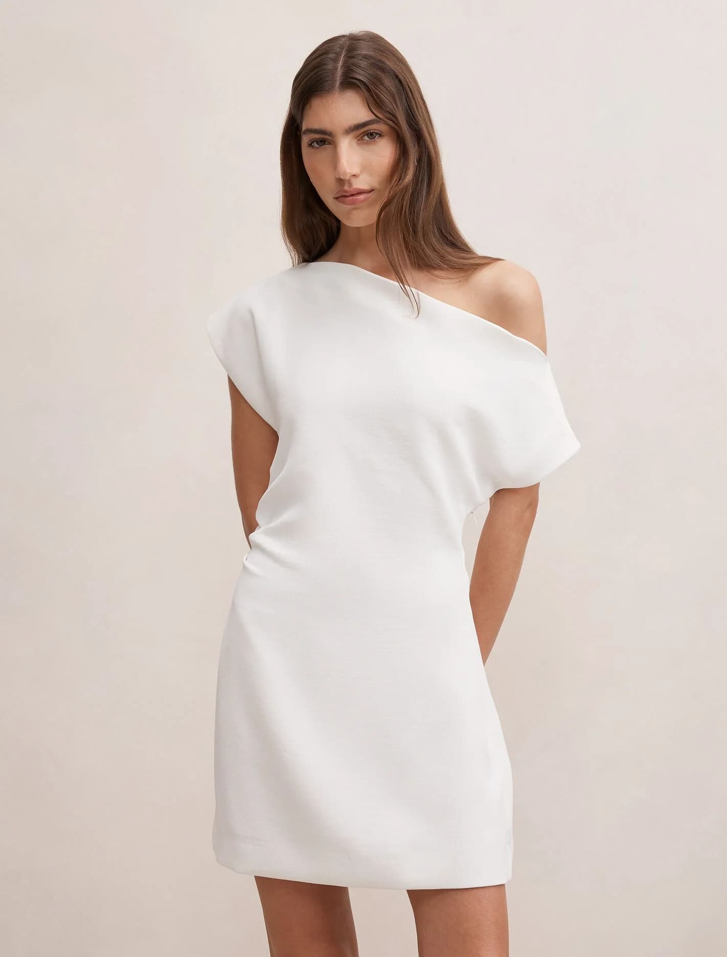 Danielle Asymmetrical Mini Dress