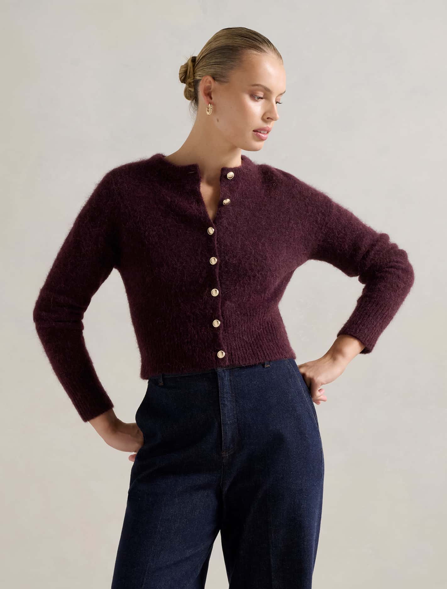 Tilly Crew Neck Cardigan