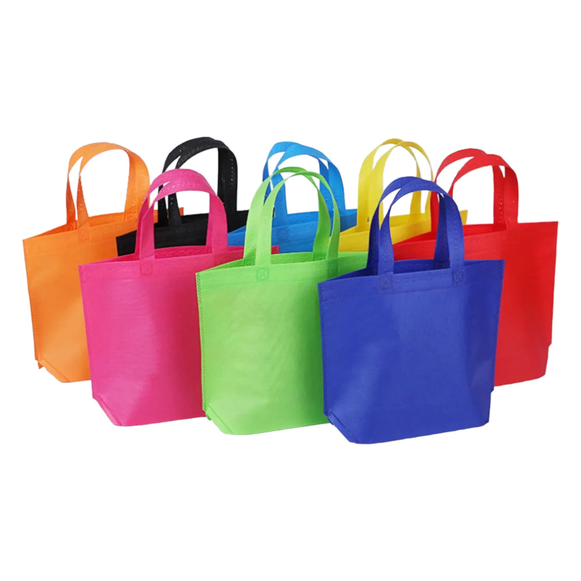 Non Woven Shopper Grocery Bag 30x40cm with Soft Loop Handle