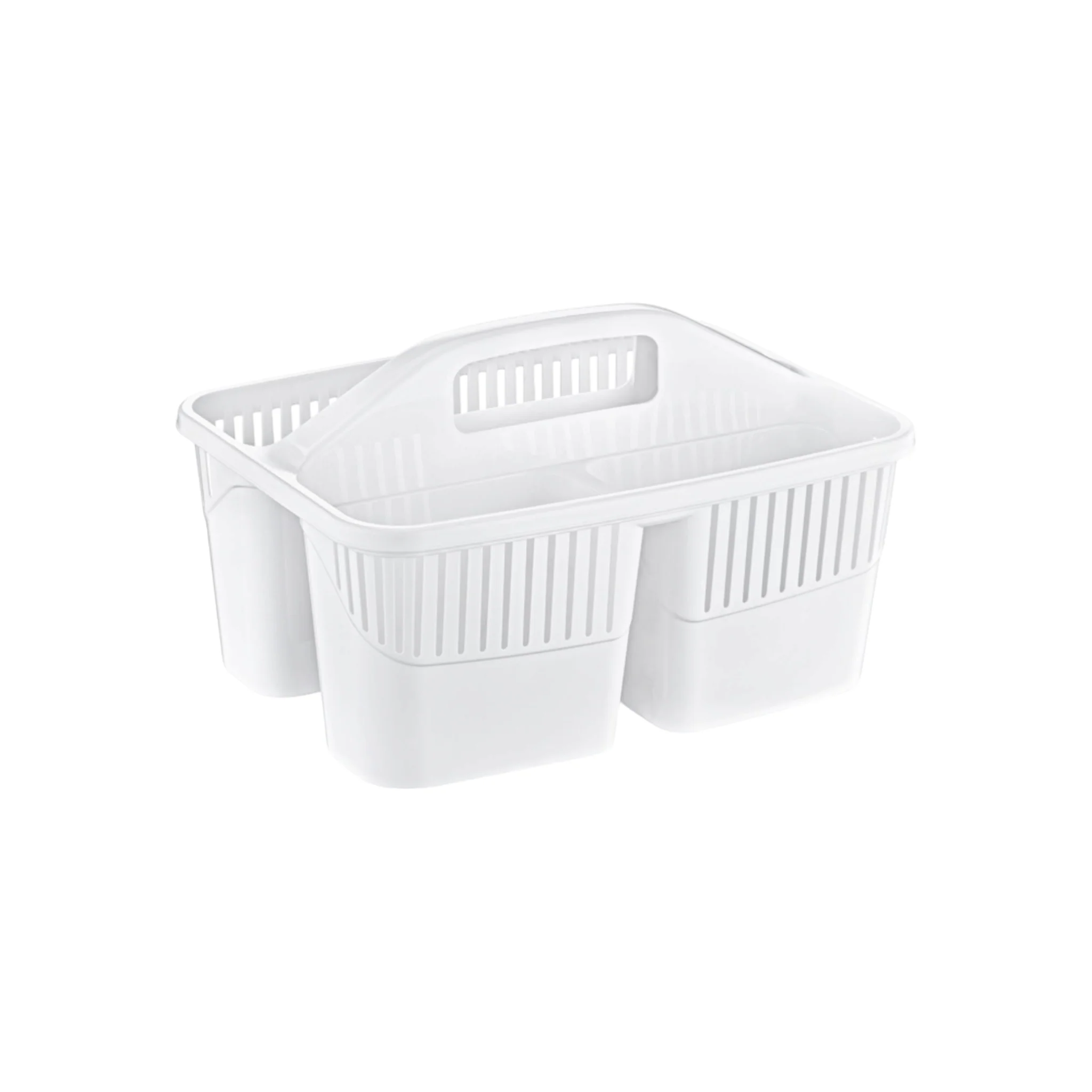 Hobby Life Classy Organize-it Cleaner Caddy Basket White 23x30x18cm