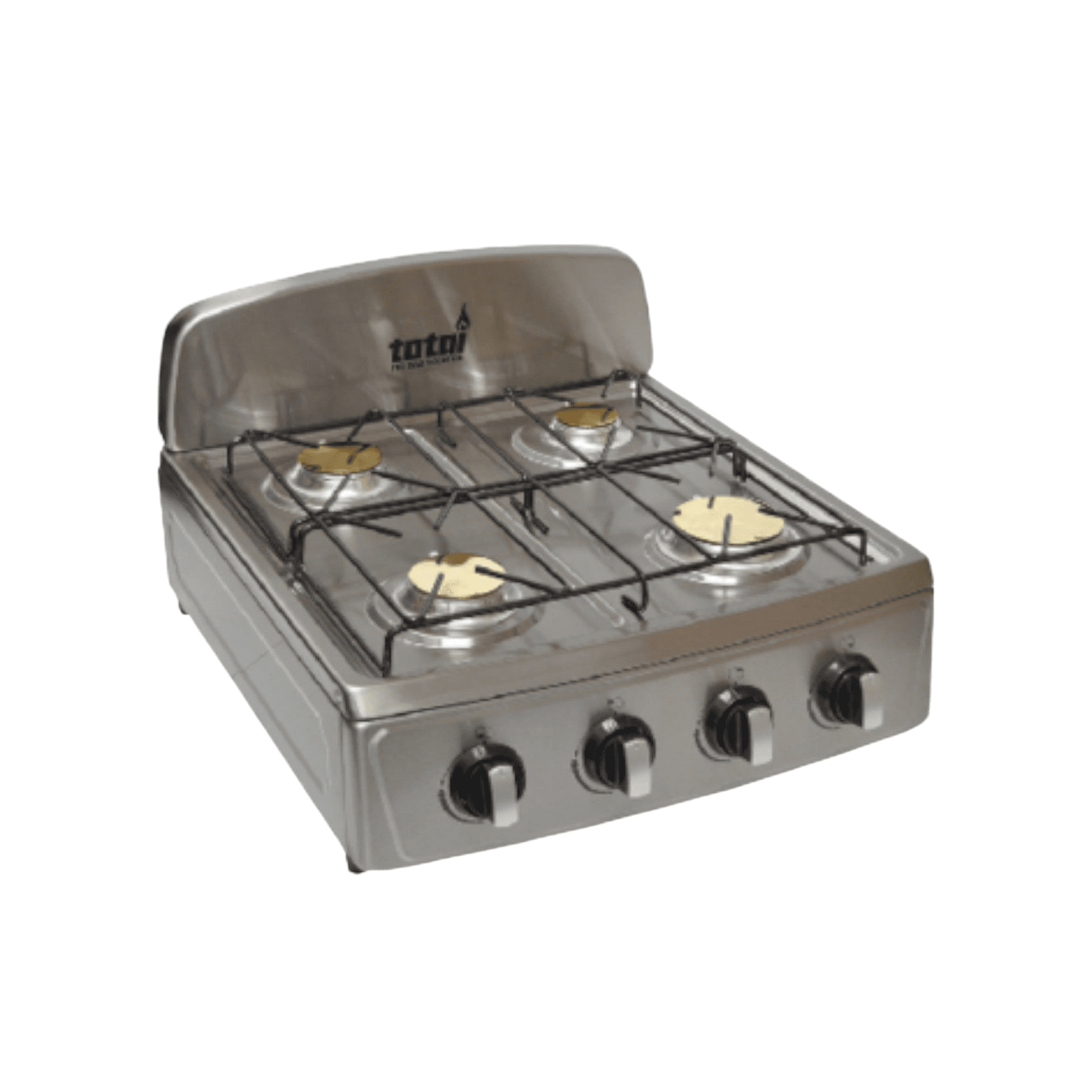 Totai Gas Stove 4-Burner Top Stainless Steel