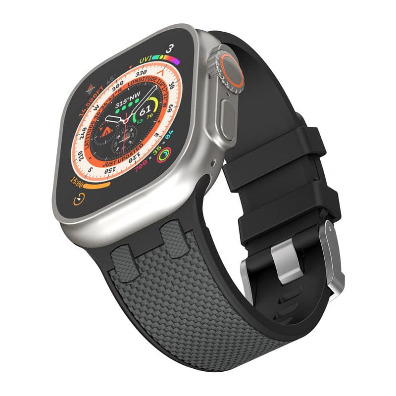 FiberGrip Rubber Strap For Apple Watch Ultra 3-1 / 46mm / 45mm / 44mm