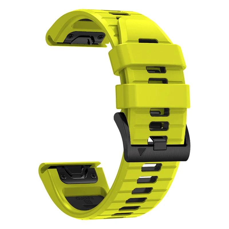 22/26mm QuickFit Boost FKM Rubber Strap for Garmin Watch