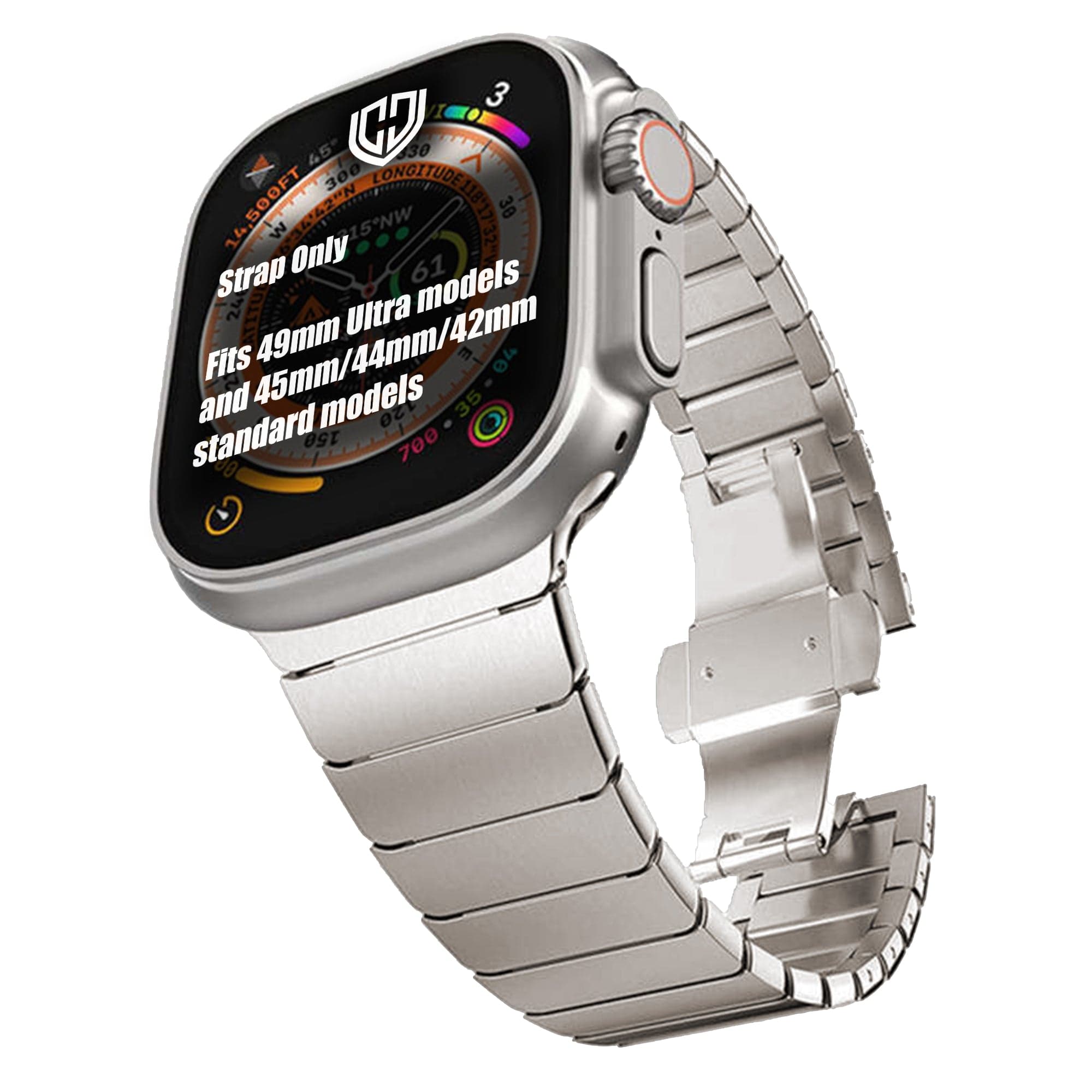 Sentinel Stainless Steel Strap For Apple Watch (All Sizes)