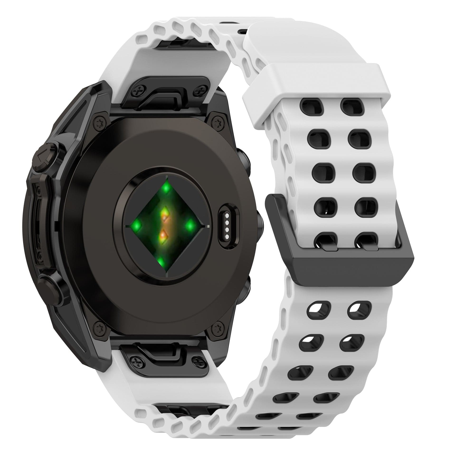 22/26mm QuickFit Riptide FKM Rubber Strap for Garmin Watch