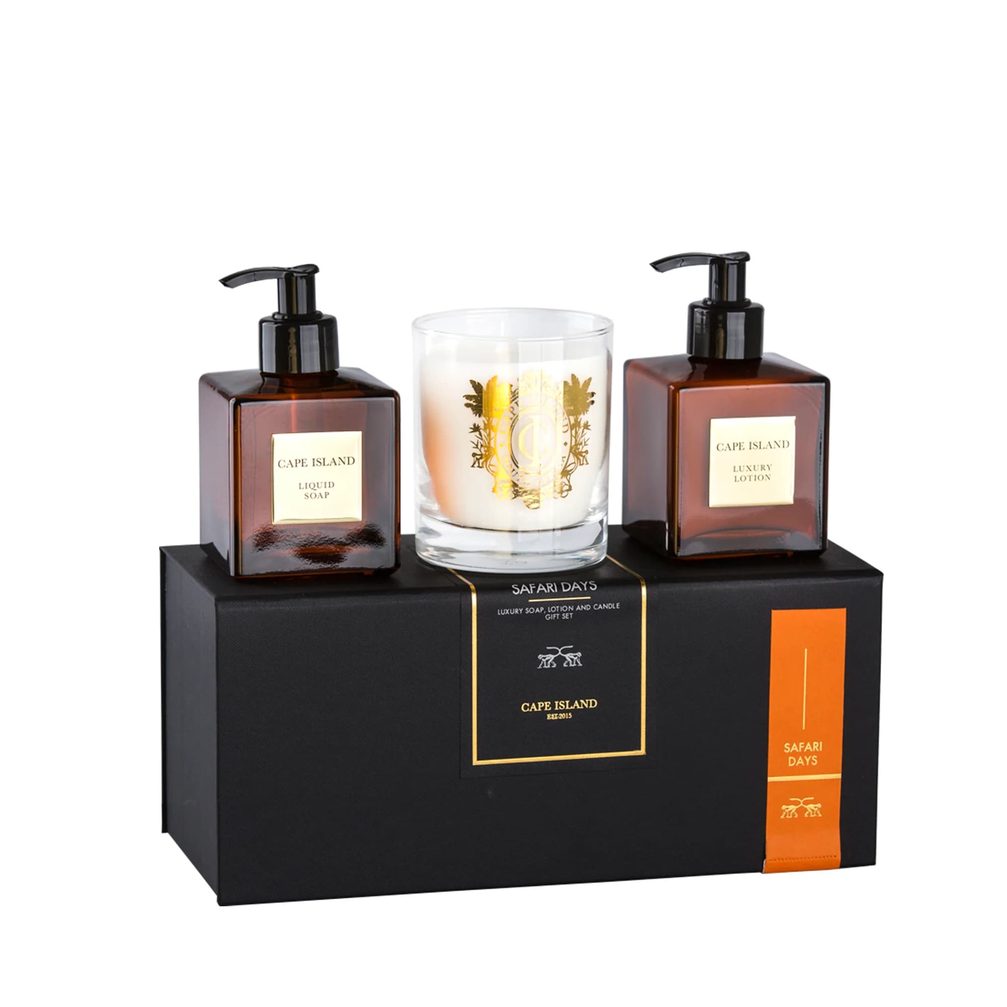 Safari Days Soap, Lotion & Candle Boxed Set
