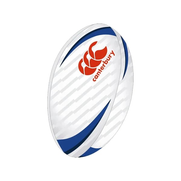Canterbury Thrillseeker Rugby Ball White/Royal