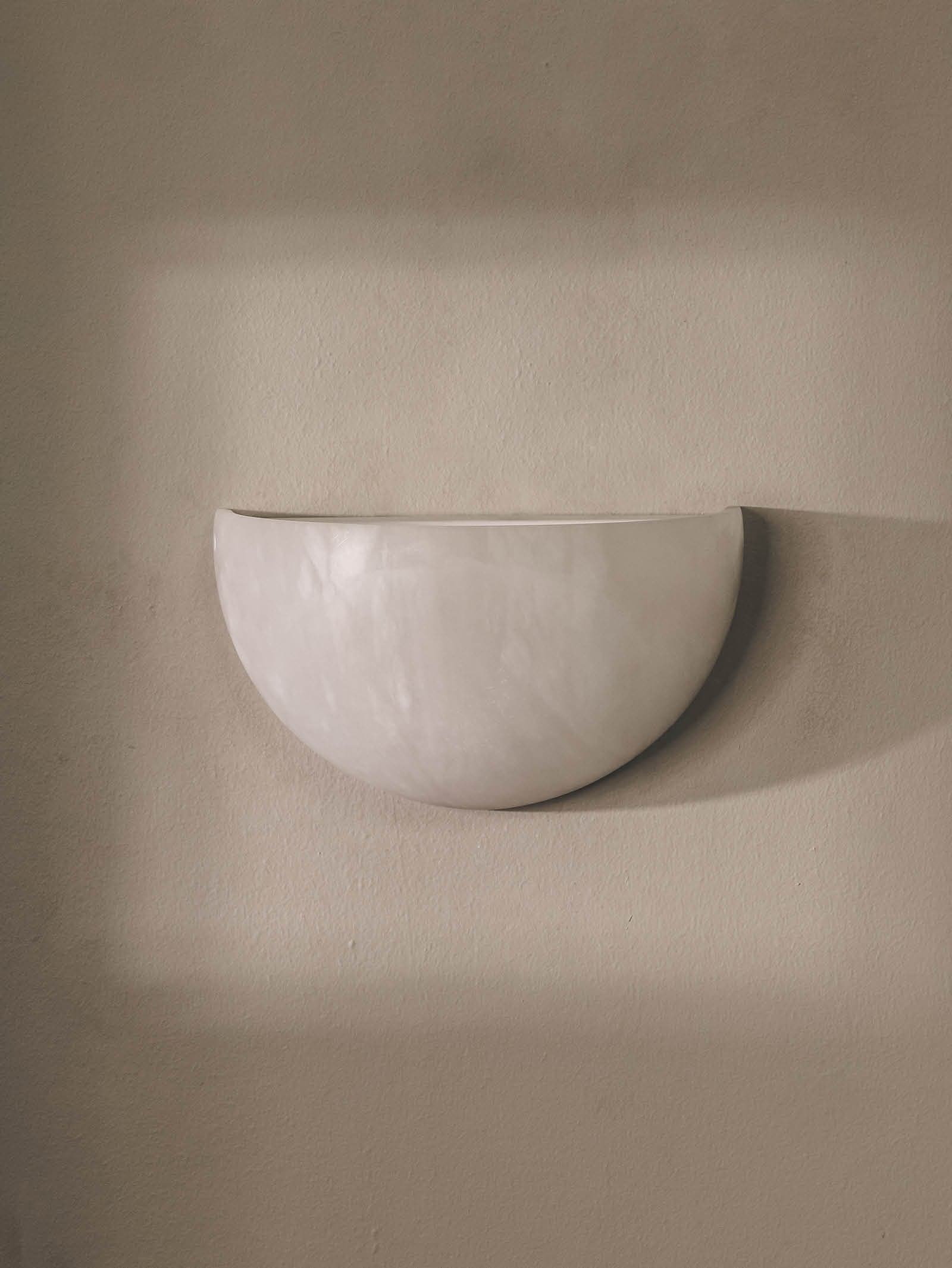 Quarter Moon Wall Light in Glow