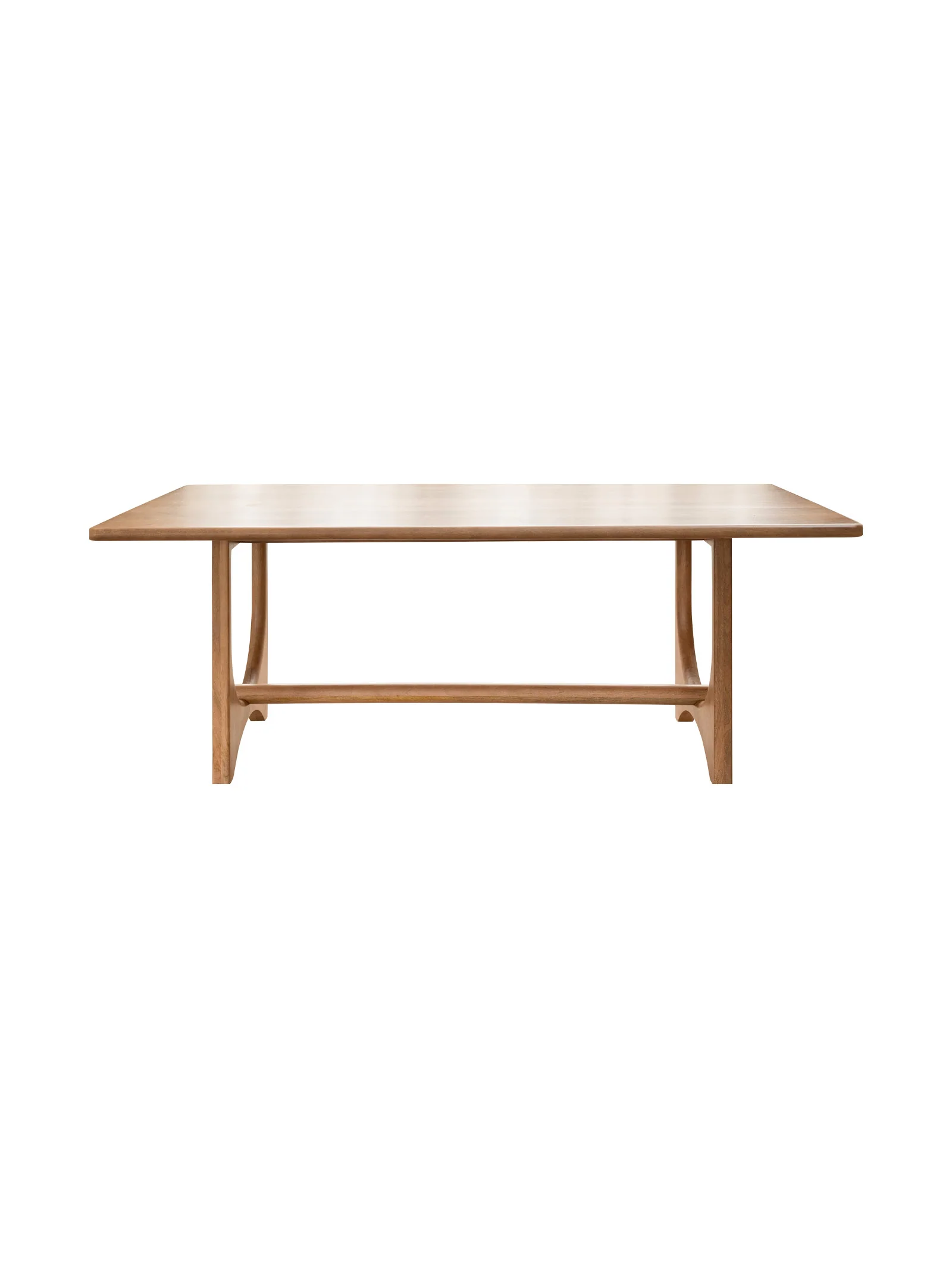 Tubular Dining Table in Nutmeg