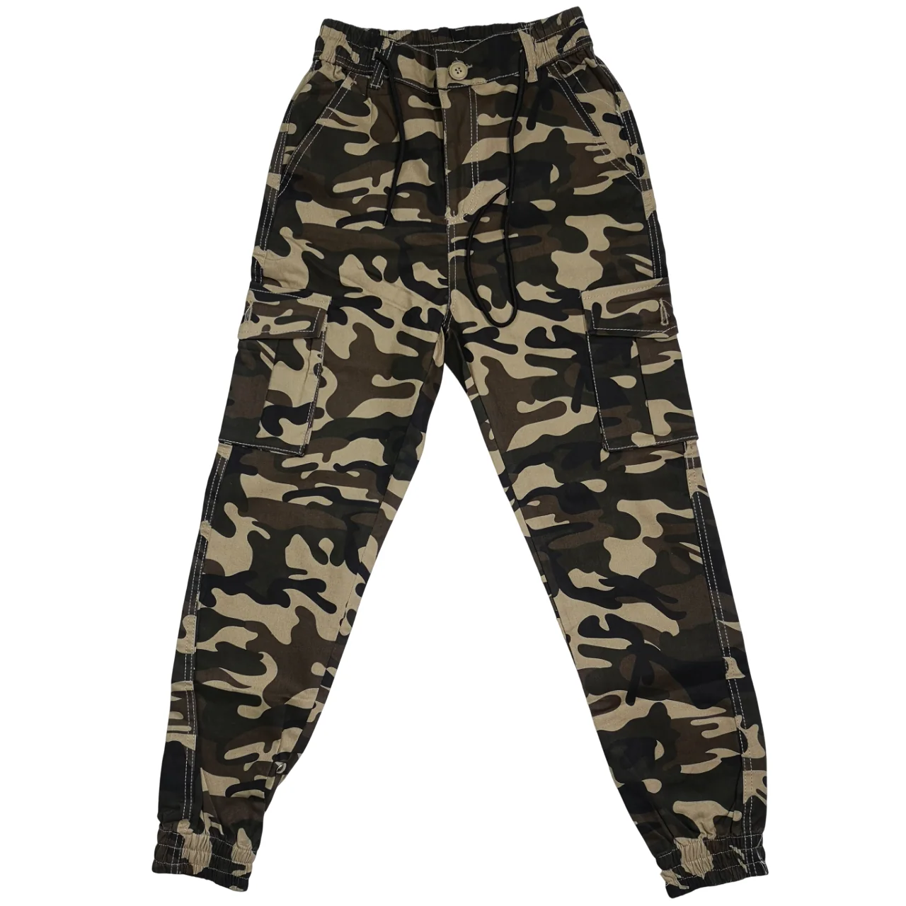 Army Camo Cargo Pants 6 Pocket