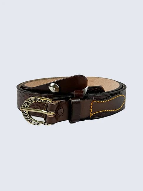 Amigo Horse Belt Leather Brown