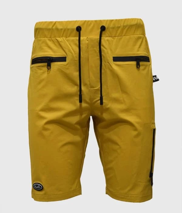 Vialli Must Stant Mustard Shorts