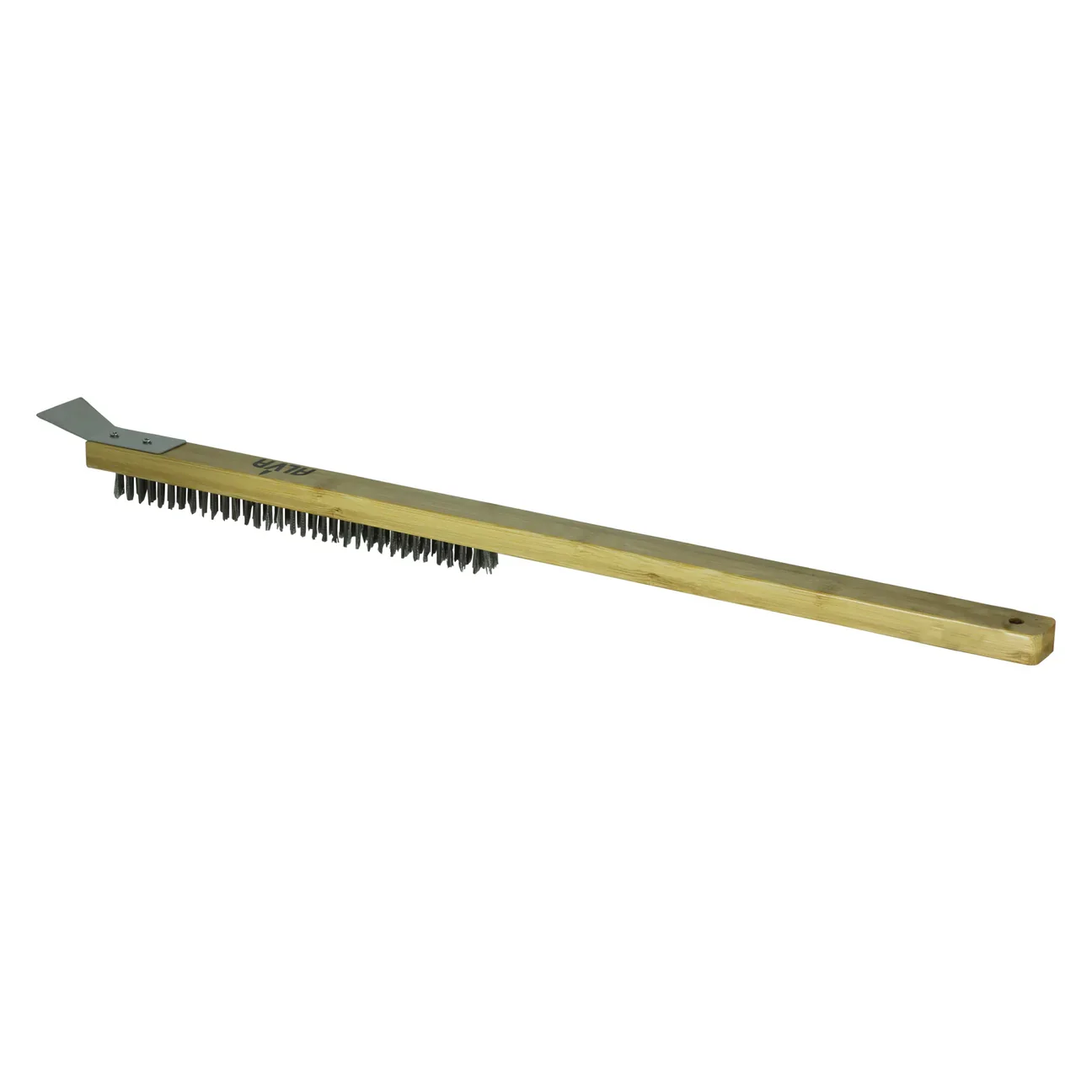 ALVA BA201 Pizza Oven Bristle Brush with Scraper