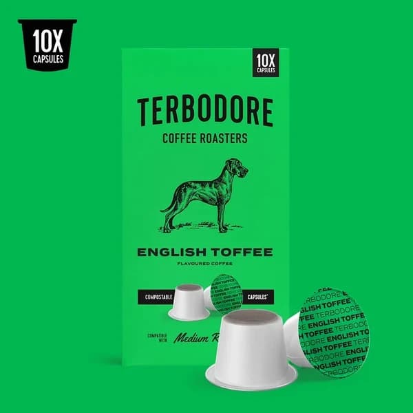 Terbodore 10pk Capsules - English Toffee