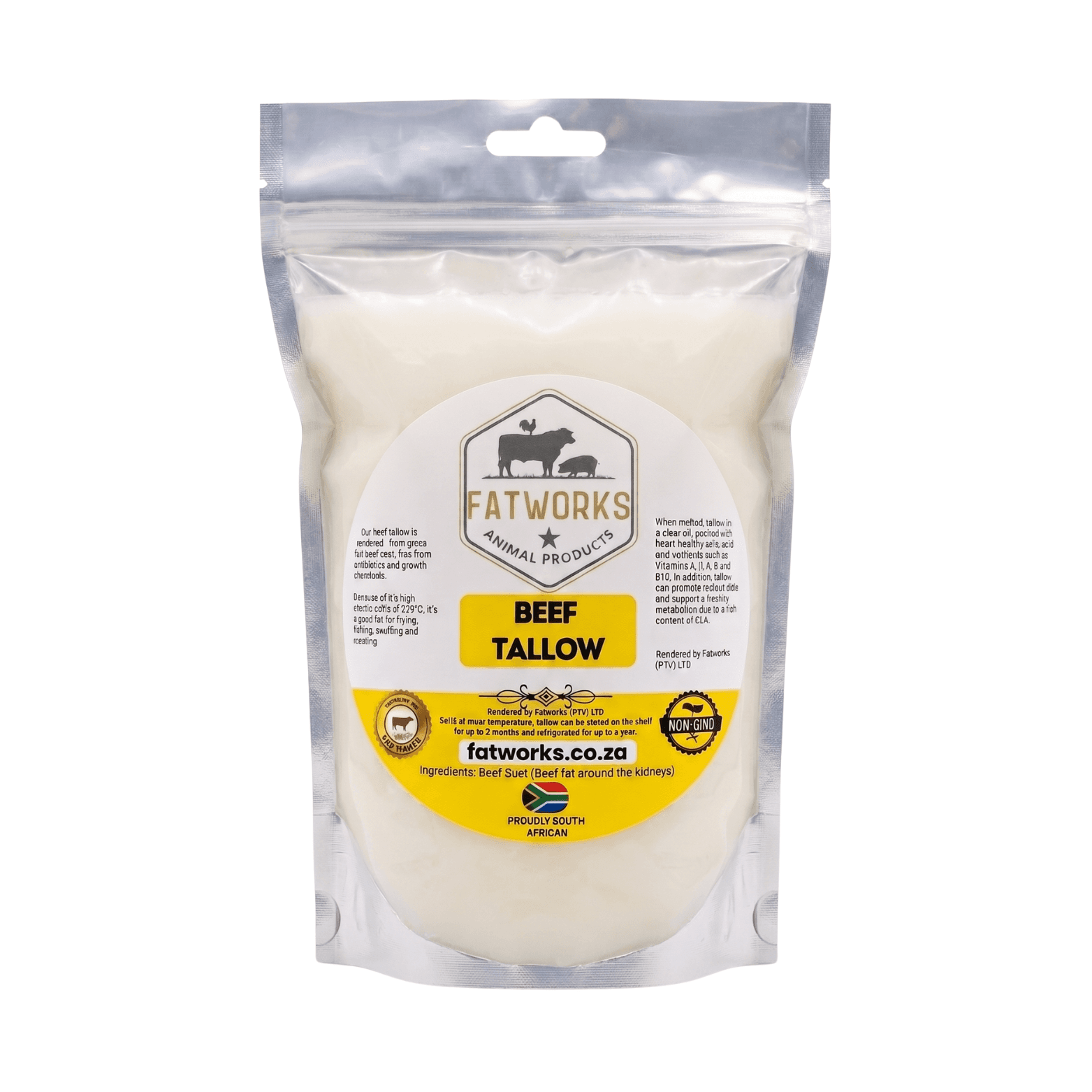 The Gateway Special: 1 Litre Beef Tallow Pouch