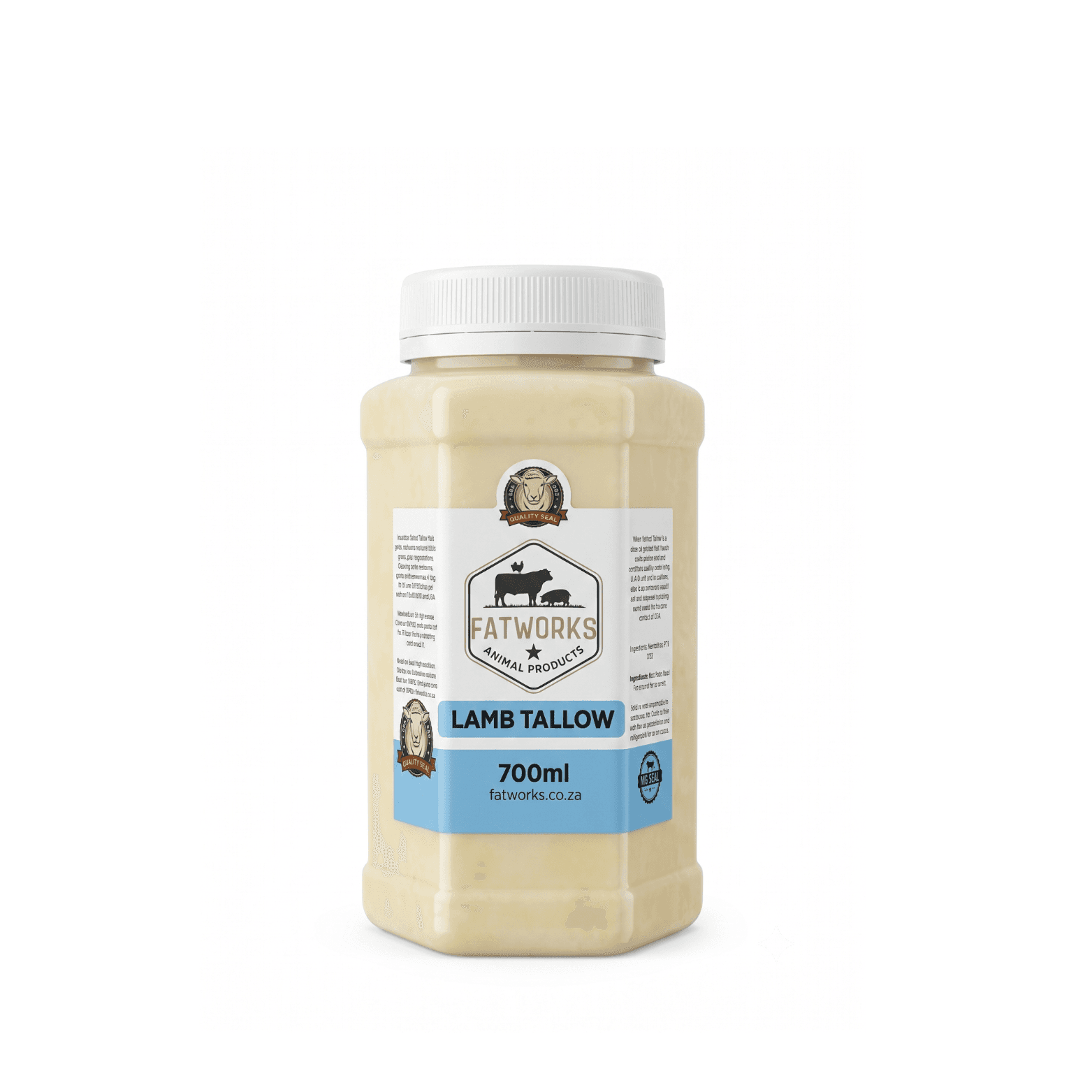 700g Premium Lamb Tallow (Value Tub)